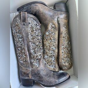 Studded Frye boots